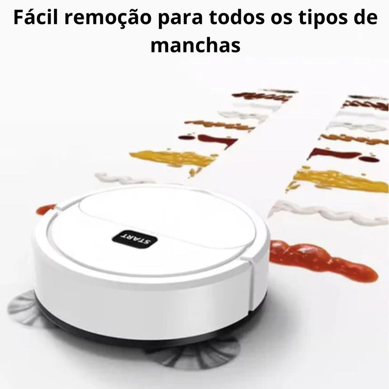 Mini Robô de Limpeza Premium 3 em 1 - Sweepin Robot