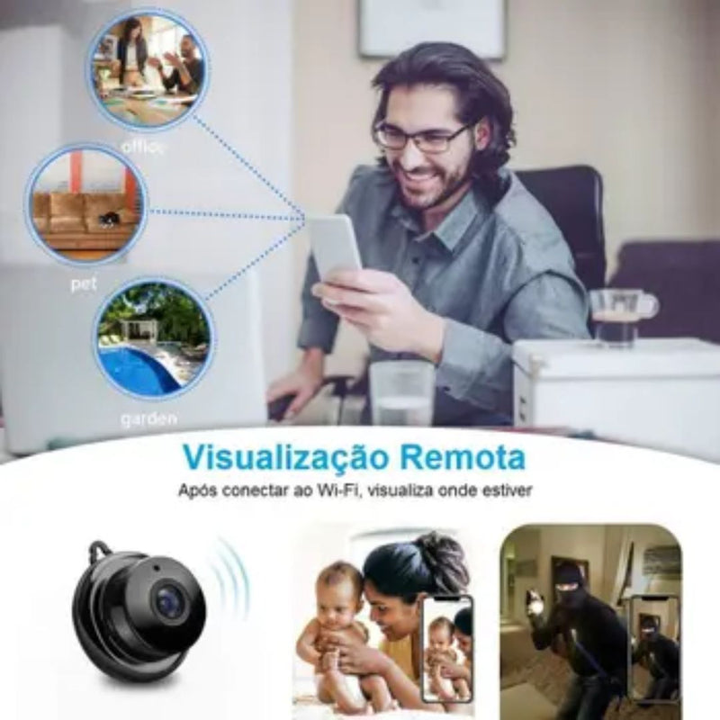 Mini Câmera WiFi HD A9