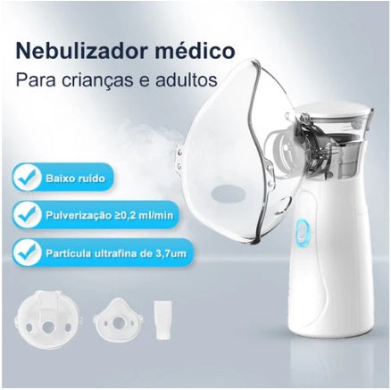 Nebulizador Portátil Mesh Pró-Multi - Alívio para os Problemas Respiratórios