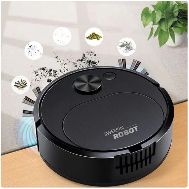 Mini Robô de Limpeza Premium 3 em 1 - Sweepin Robot