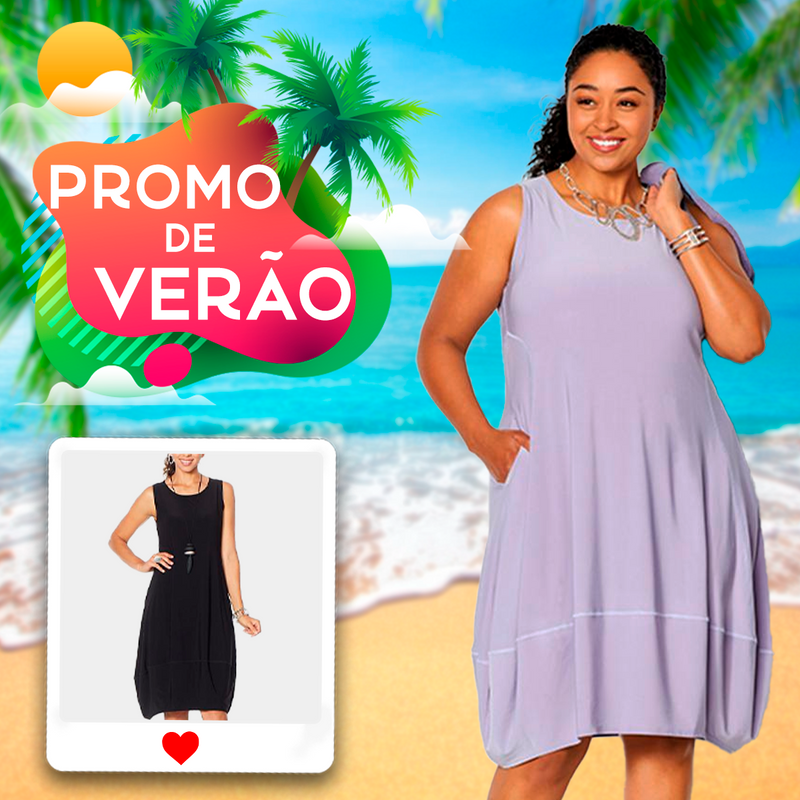 Vestido Soltinho Elegance™  / Tendência Moda Primavera Verão 2023