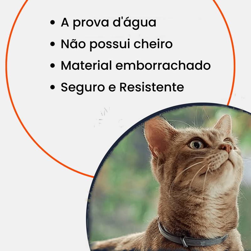 Colar Anti Pulgas e Carrapatos - SafePet