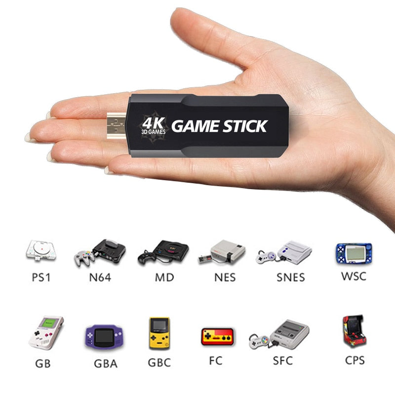 Video Game Retrô Game Stick 4k GD10