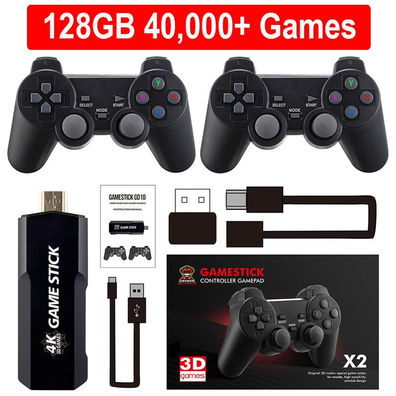 Video Game Retrô Game Stick 4k GD10