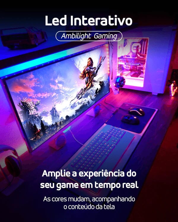 AMBILED - TV/Gamer/Cama