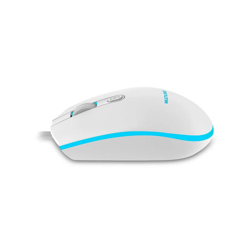 Mouse Gamer Multilaser 2400DPI LED 7 Cores Multilaser MO298