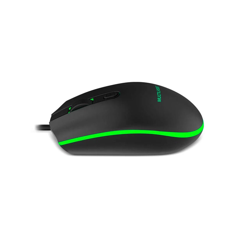 Mouse Gamer Multilaser 2400DPI LED 7 Cores Multilaser MO298