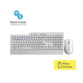 Teclado E Mouse Rapoo Bluetooth + 2.4 Ghz Black Garantia 5Anos Com Pilha 8200T - RA005