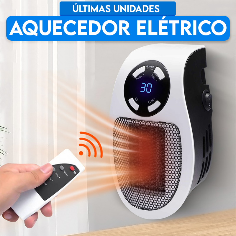 Aquecedor Elétrico Portátil | Sua Casa na Temperatura Ideal